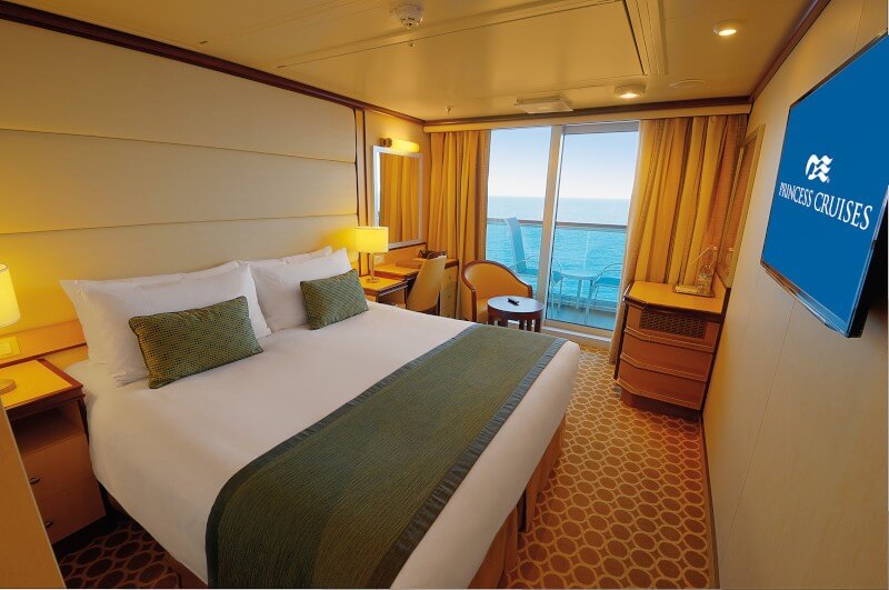 Balcony cabin on Regal Princess