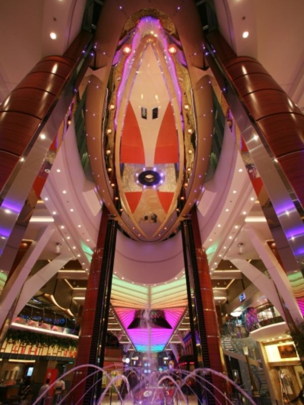 Royal Caribbean's Rising Tide Bar