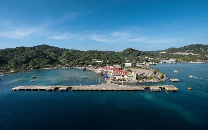 Roatan cruise port, Honduras