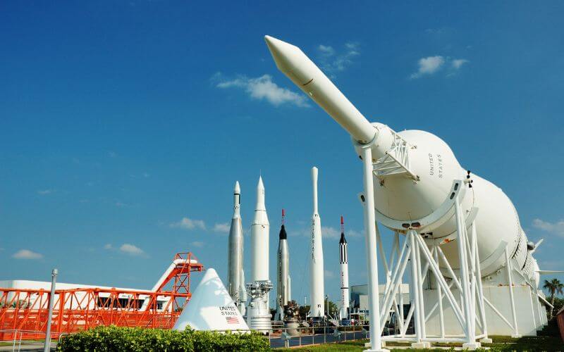 Rocket Garden at Kennedy Space Center