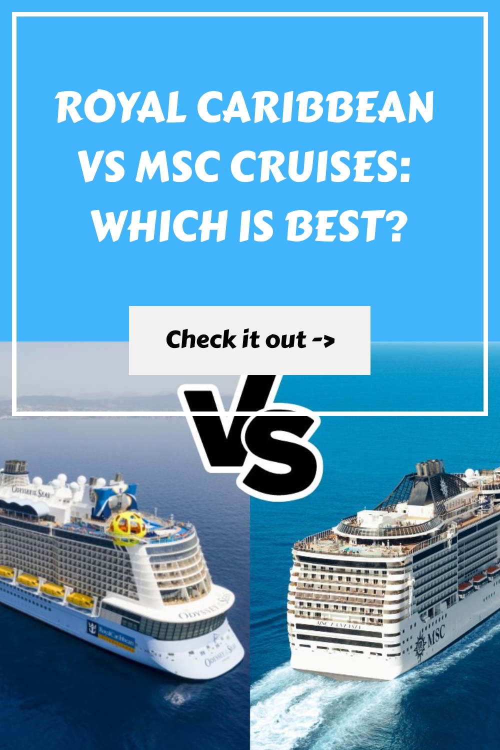 msc cruise line vs royal caribbean