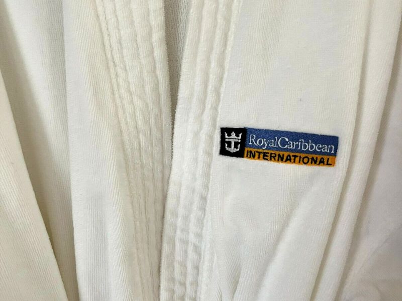 Royal Caribbean bathrobes