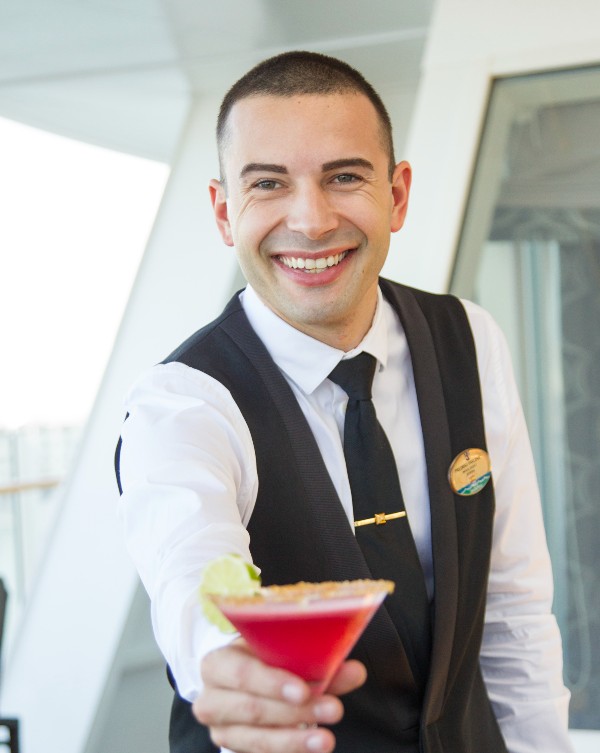 Royal Caribbean crew member.