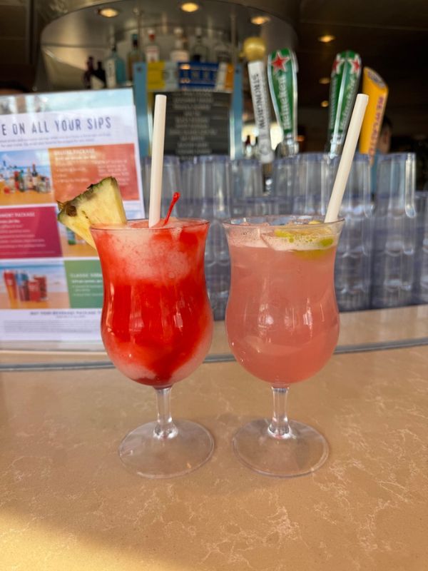 Royal Caribbean drinks