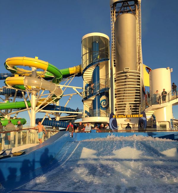 Royal Caribbean's FlowRider on Mariner of the Seas