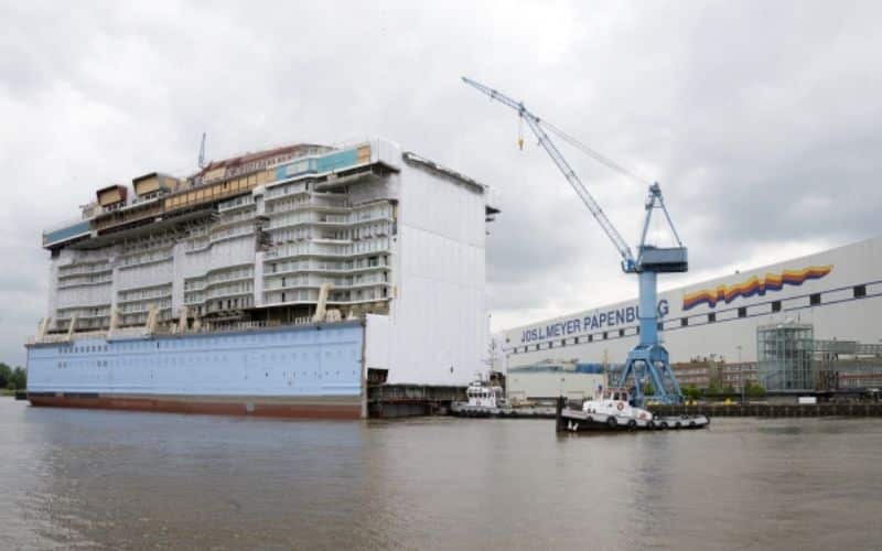 Royal Caribbean's cruise ship construction