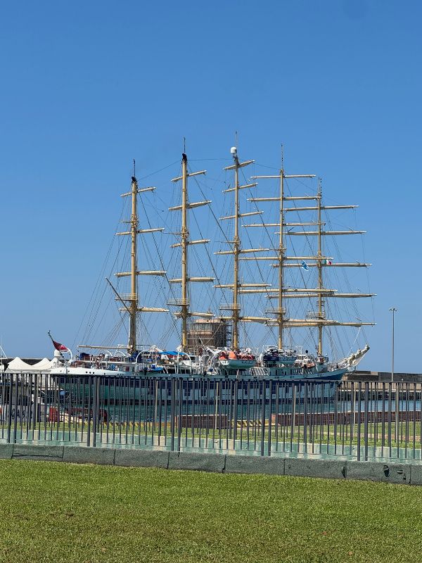 Royal Clipper in Civitavecchia