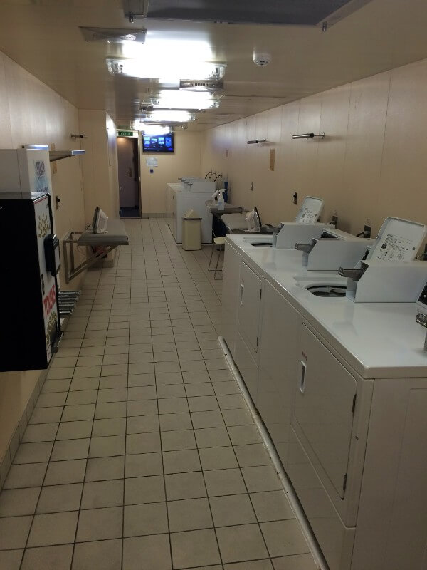 Princess Cruises laundry room