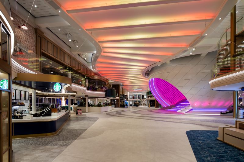 Royal Promenade on Icon of the Seas