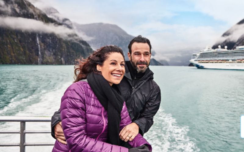 couple in Ruby Princess