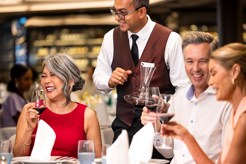 people on a Seabourn cruise