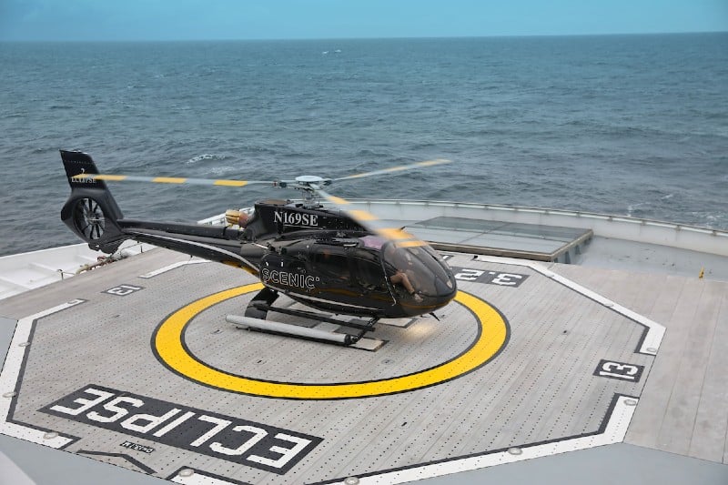 Scenic Eclipse Helicopter