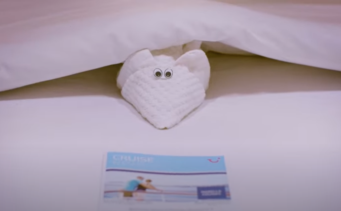 Marella Cruises towel animal