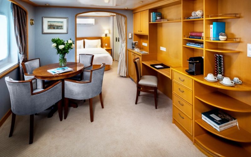 Admiral's Suite on SeaDream