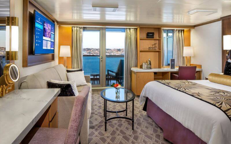 Signature Suite on Holland America Line cruise ship