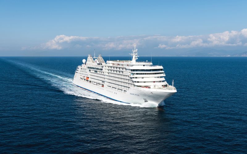 Silver Muse at sea