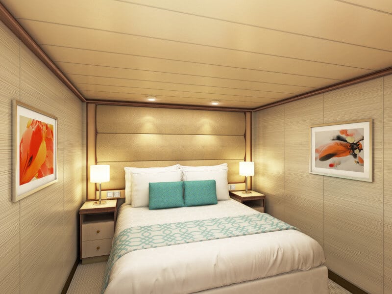 Interior cabin on Sky Princess