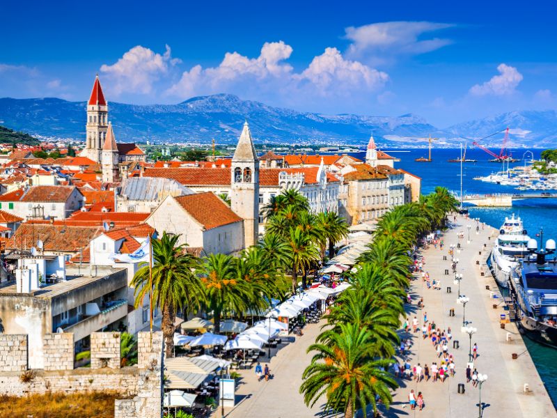 Beautiful scenery at Split