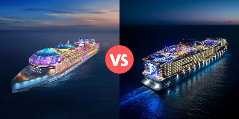 Star of the Seas Vs MSC World America
