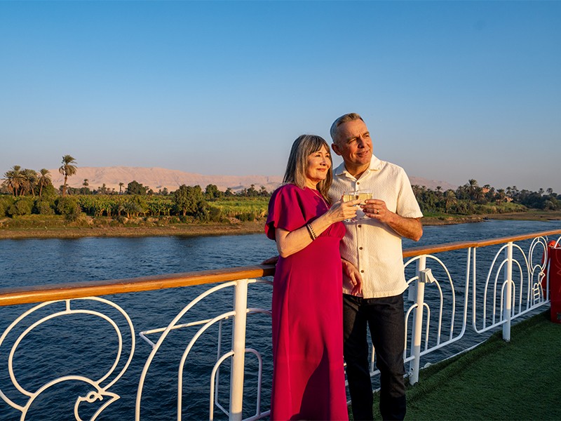 Relaxing on a TUI River cruise