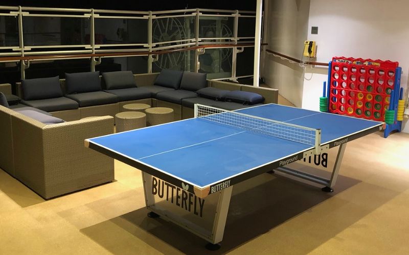 table tennis area