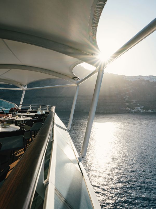 Terrace Cafe Sunset Aurelia