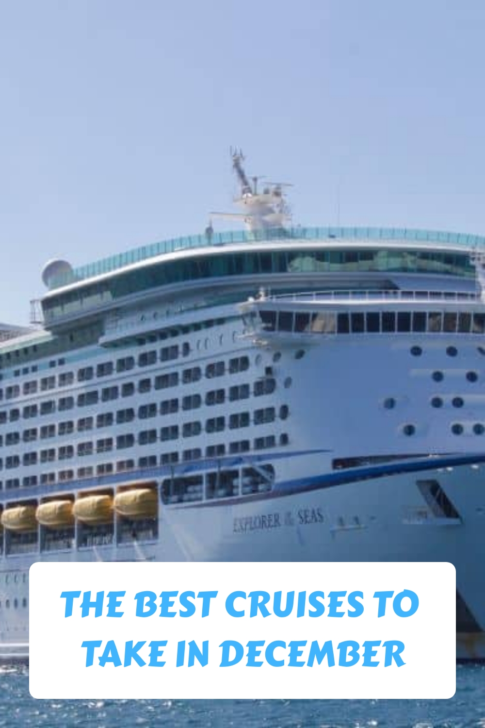 find a cruise in december