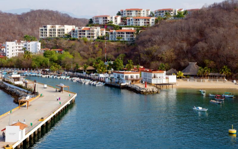 The Port Of Huatulco, Mexico