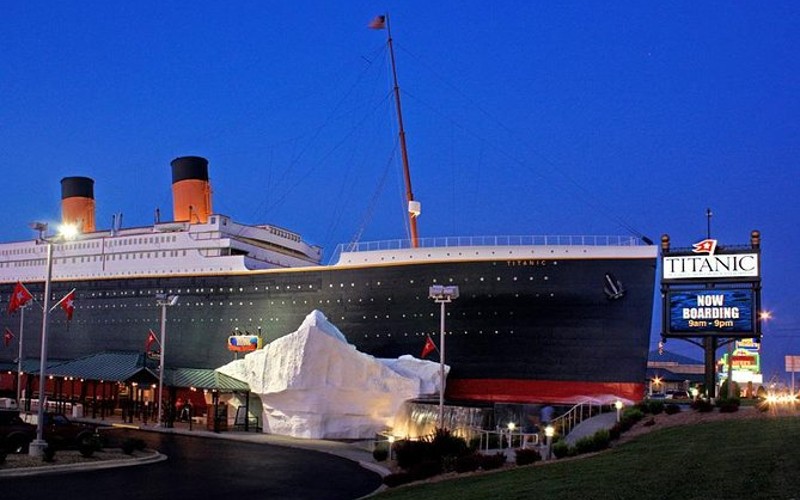 The Titanic museum in Branson, Missouri, 