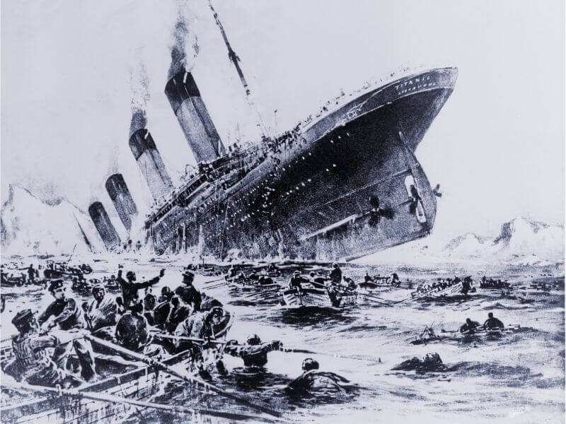 Titanic sinking