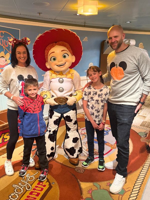 Meeting Jessie from Toy Story
