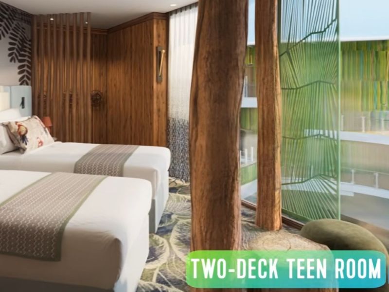 Two Deck Twin Room Ultimate Family Treehouse Hero of the Seas