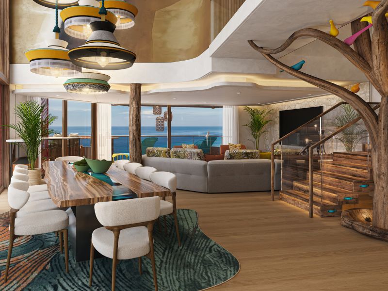 Ultimate Family Treehouse Living Room Hero of the Seas