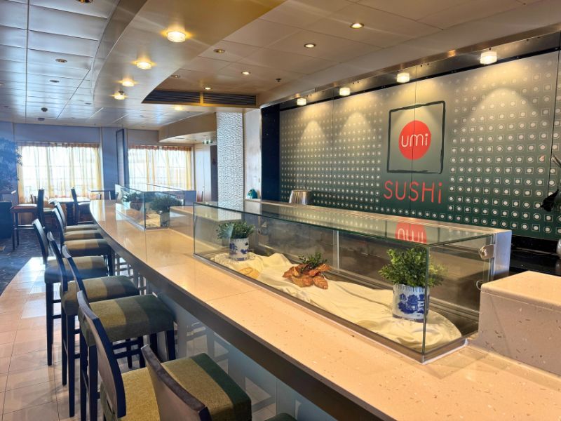 Umi Sushi on Marella Explorer