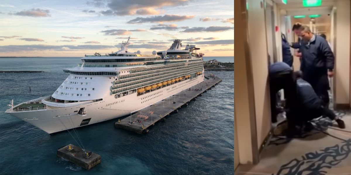 Navigator of the Seas Passenger Restrained