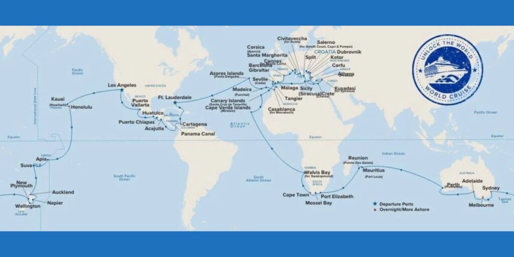 Coral Princess 2028 World Cruise