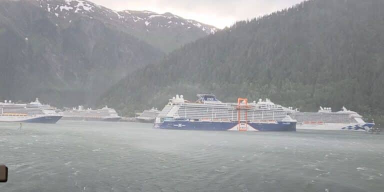 Celebrity Edge adrift off Juneau