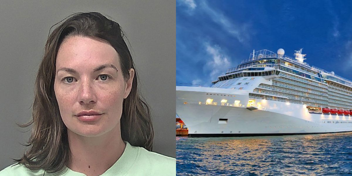 Lucy Roberts luxury cruise arrest