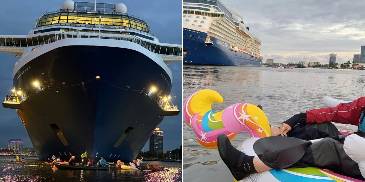 Celebrity Eclipse Extinction Rebellion Protests