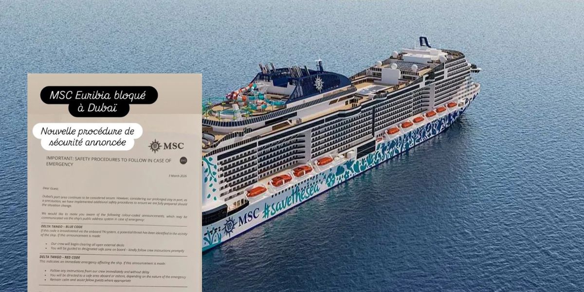 MSC Euribia safety letter