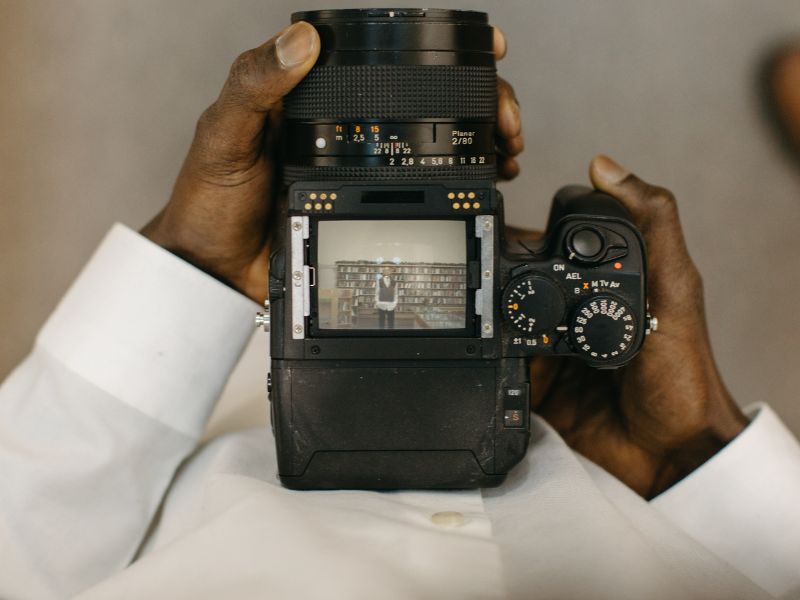 Photography lesson on a cruise