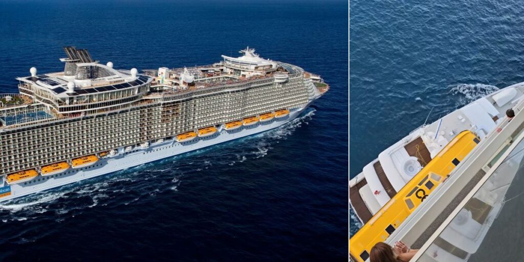 Allure of the Seas Yacht Crash