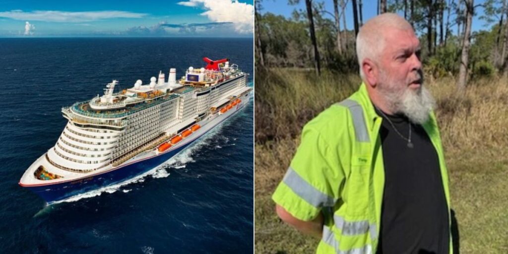 Arrested passenger on Mardi Gras