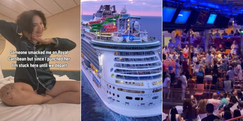 Royal Caribbean fight with guest detained