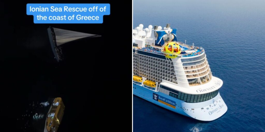 Refugee rescue Odyssey of the Seas