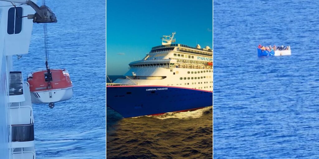 Carnival Paradise Migrant Rescue