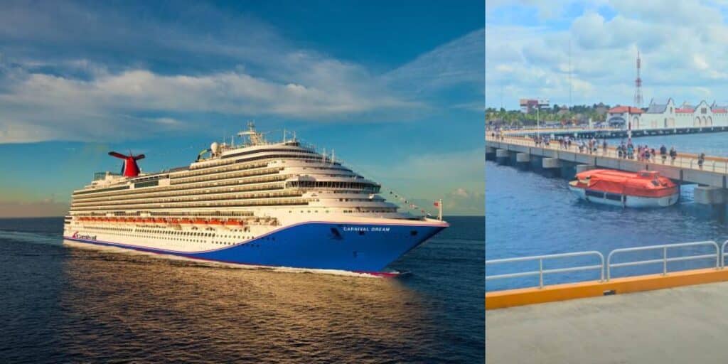 Carnival Dream lifeboat