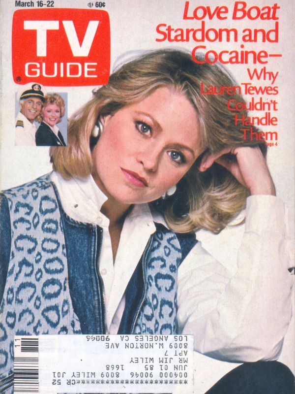 TV Guide cover featuring Lauren Tewes