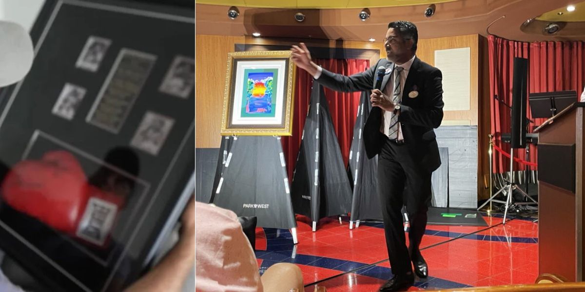 Boxing Glove Art Auction