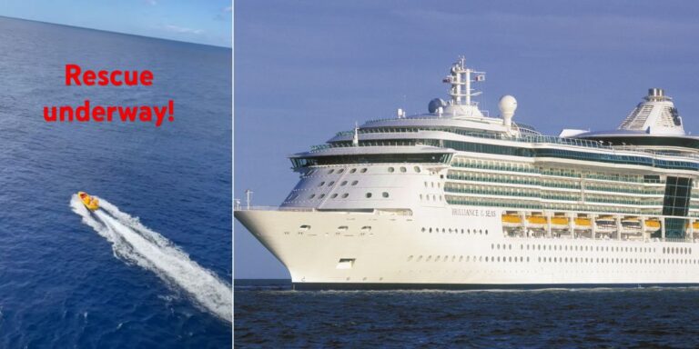 Brilliance of the Seas Refugee Rescue
